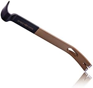 Spec Ops Tools Pry Bar, Crowbar for Demolition & Nail Pulling, High-Carbon Steel, 15" Flat Pry Bar
