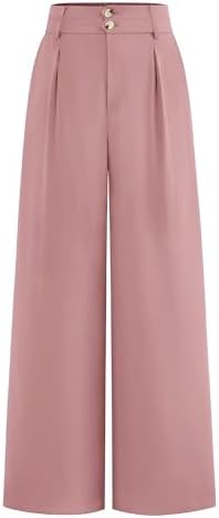 BTFBM Wide Leg Dress Pants Women Business Casual Outfits
