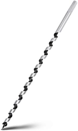 3/8 x 18 Auger Drill Bit for Wood,10x460mm Hex Shank Ship Auger Bit