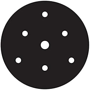 Eagle Micro-Hook Interface Pad for 5 inch Sanding Discs, Firm, Hook & Loop, 7 Holes, 971-0071, 2 Pads