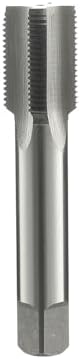 3/4-16 Left Hand Straight Flute Thread Tap Machine Tap HSS (High Speed Steel) Threading Tapping Repair Tools DRINYOUNG (3/4-16 Left)