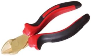 TMAX Non Sparking Diagonal Cutting Pliers 200mm (7-7/8") L, Aluminum Bronze | Spark Free Safety, Non-Magnetic And Corrosion-Resistant | Safety Tool For Flammable Hazardous Environment