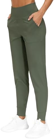 THE GYM PEOPLE Women's Workout Joggers Pants Lightweight Lounge Leggings