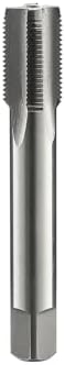 10-32 Left Hand Straight Flute Thread Tap Machine Tap HSS (High Speed Steel) Threading Tapping Repair Tools DRINYOUNG (10-32 Left)