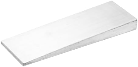 HARFINGTON Stainless Steel Flange Wedge, 9/16" x 2" x 5-15/16" Metal Right Angle Wedges Shims Spreading Flanges Triangle Pipefitting Welding Underpinning Tool for Lathe Milling Machine