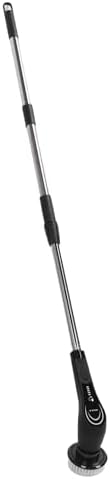 Dpofirs Cordless Electric Spin Scrubber IPX7 | 38W Power Scrubber for Bathroom Shower Bathtub Tile Cleaning with Long Handle