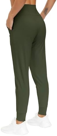THE GYM PEOPLE Women's Workout Joggers Pants Lightweight Lounge Leggings