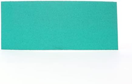 3M Green Corps Production Resin Sheet, 02225, 80 Grade, 3 2/3 in x 9 in