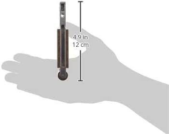 Dynabrade (15026) Contact Arm Assembly | 5/8" Diameter x 3/8" Wide, Rubber Wheel, with 1/2" (13 mm) Wide Platen | For 1/2" (13 mm) Wide x 12" (305 mm) Long Belts