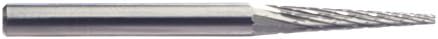 Champion SM43 Titanium Nitrite Coated Burs Solid Carbide Miniature 1/8-Inch Cutter Diameter 5/8-Inch Length of Cut