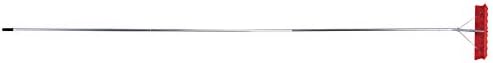Extreme Max 5600.3262 Poly Roof Rake with 23" Blade,Red