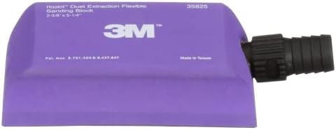 3M Hookit Dust Extraction Flexible Sanding Block, 35825, 133 mm x 67 mm