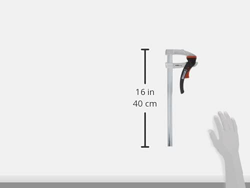 BESSEY KliKlamp Series Ratchet Action Lever Clamp - 12-Inch -KLI3.008 - Fast Action, Heavy Duty Clamps for Woodworking, Carpentry, & Cabinetry - Professional Grade for DIY and Home Improvement