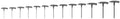 TEKTON Star T-Handle Key Set, 13-Piece | KTT90401 | T6 - T50