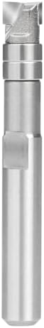 Amana Tool 47221-SFlush Trim Plunge Template1/4 D x 1/8 CH x 1/4 Inch SHKCarbide Tipped Router Bit with Mini 1/4 D Upper BB