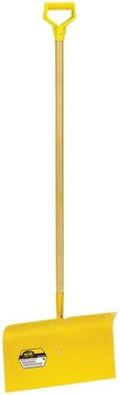 Yo-Ho 18In Spring Steel Snow Pusher with D-Grip
