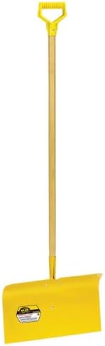 Yo-Ho 18In Spring Steel Snow Pusher with D-Grip