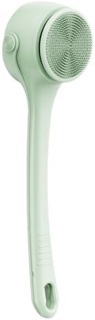 Dual Handle Electric Body Brush, Rechargeable Cordless Shower Scrubber