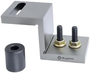 Buyohlic Z Type Caste Iron Angle Plate for Mini Vertical Milling Slide Mounted -Direct Fit for Mini Lathe Machine Tools
