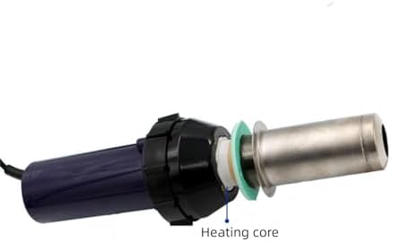 1x Hot Air Welder Welding Gun Core W100.702 120V 1600W Element Heating Core Fit For LEISTER TRIAC ST and AT 123.895 Heat Gun Attachments Type A For Welder + 1xThermal Insulation Sleeve