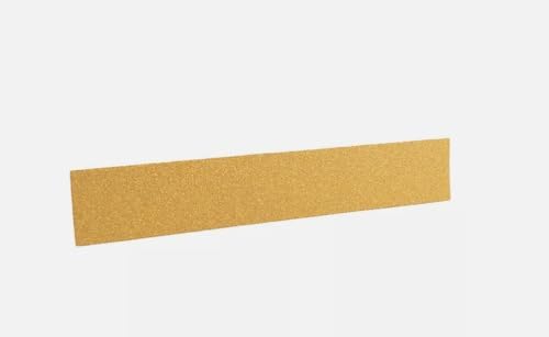 Hook & Loop Backing Longboard Sandpaper Sheets (2-3/4'' X 16-1/2'') Sandpaper for Automotive, Woodworking Air File Sander, Hand Sanding Block ((Grit-120)(100pcs))