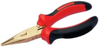 TMAX Non Sparking Needle Nose Pliers 150mm (6") L, Aluminum Bronze | Spark Free Safety, Non-Magnetic And Corrosion-Resistant | Safety Tool For Flammable Hazardous Environment