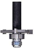 Amana Tool - (53404) Slotting Cutter Assembly 3 Wing x 1-7/8 Dia x 3/32 x 1/4 Inch Shank