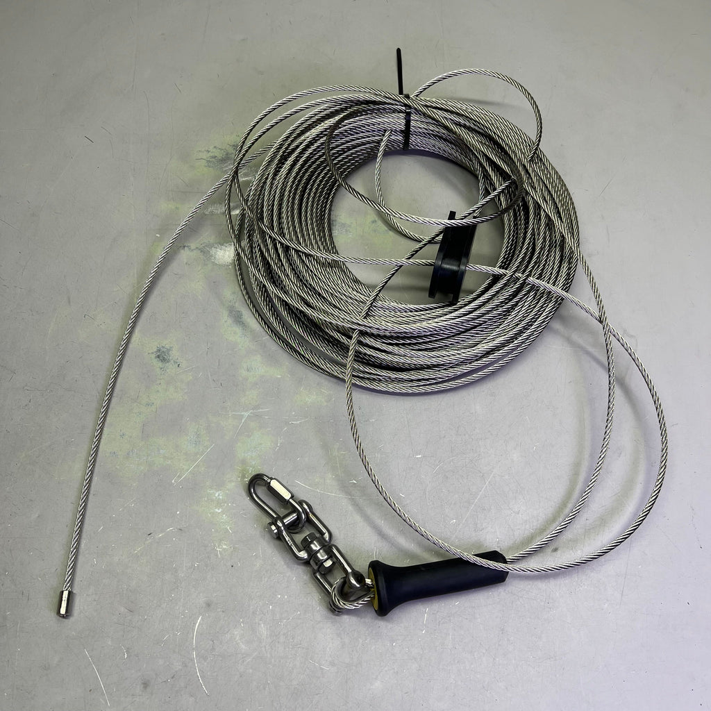 SALA Intelligent Safety System Cable & Clamp Hook 13lbs Chrome