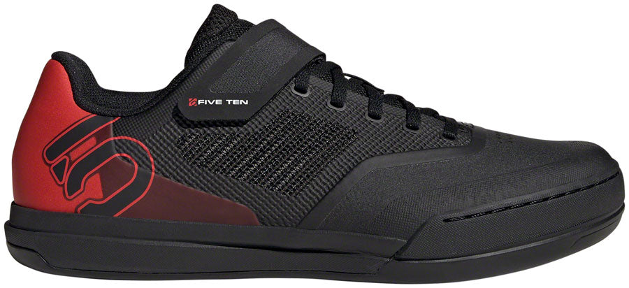 Five Ten Hellcat Pro Mountain Clipless Shoes - Men's Core BLK/Core BLK/Red 6