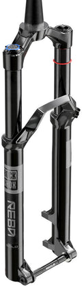 RockShox Reba Gold Isolator RL Suspension Fork - 29" 130 mm 15 x 110 mm 44 mm Offset Gloss BLK 3P Crown B1