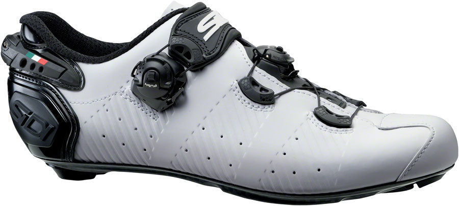 SIDI Wire 2S Road Shoes - Men's White/Black 46.5