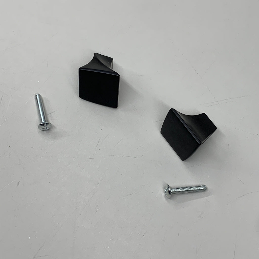 BERENSON 25 PACK!! Fluidic Contemporary Cabinet Knob Black 9441-1055-P