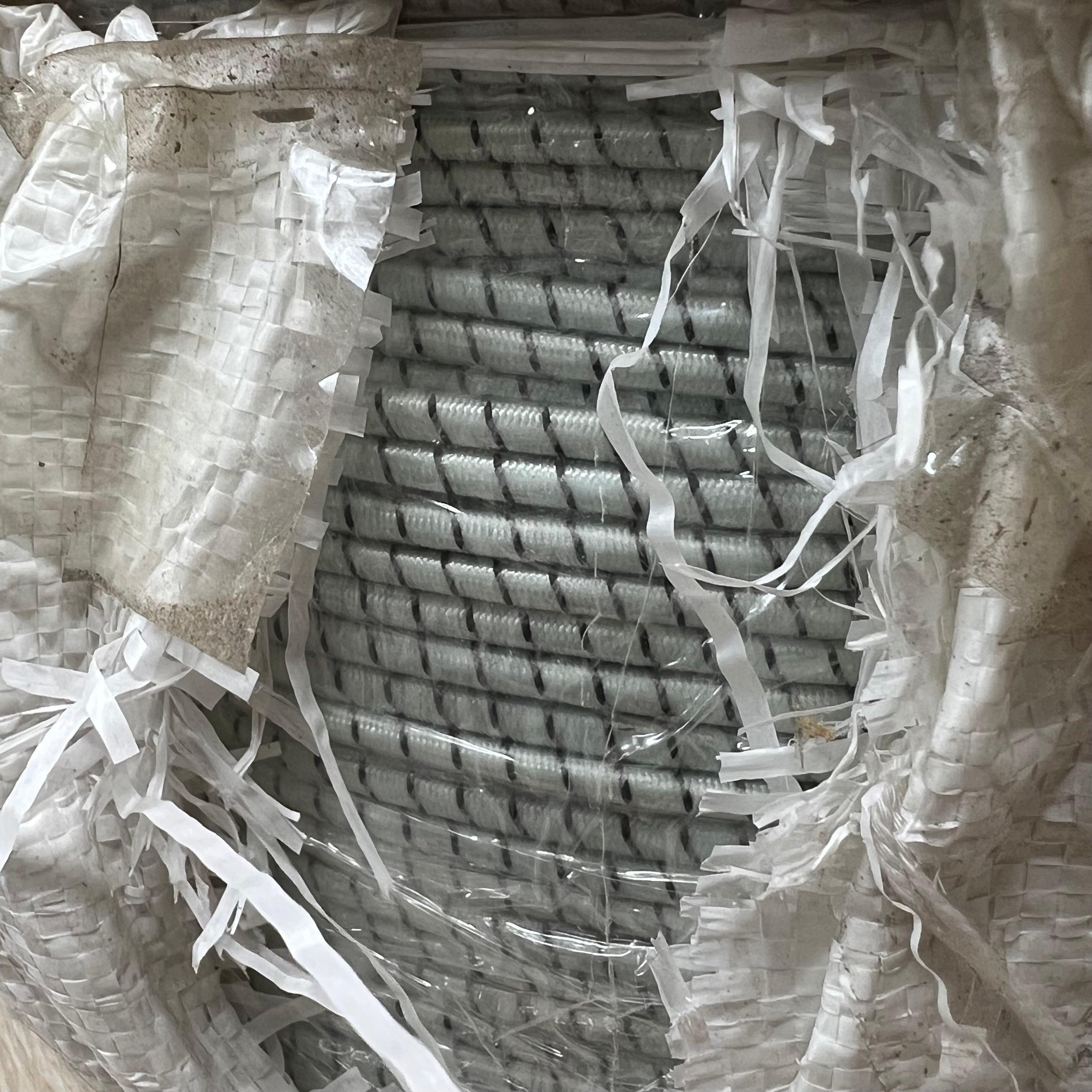 SHOCK CORP Braided Elastic Cord 4mm x 1000' White / Black (Damaged/As-Is)