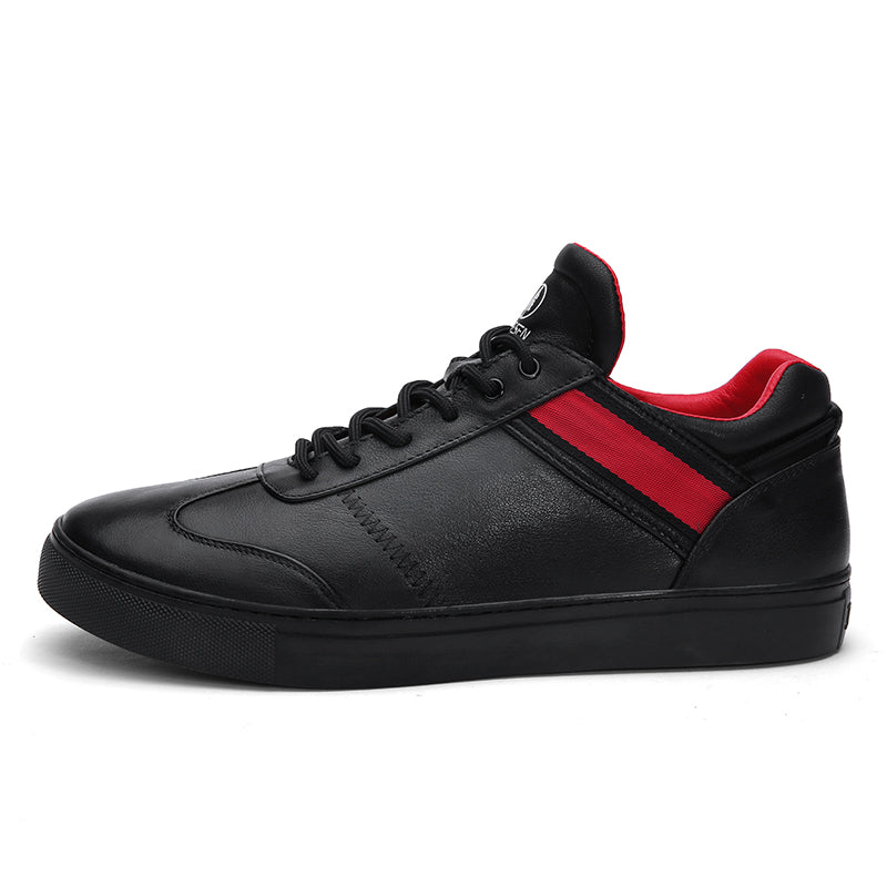 Leather plus size men's shoes