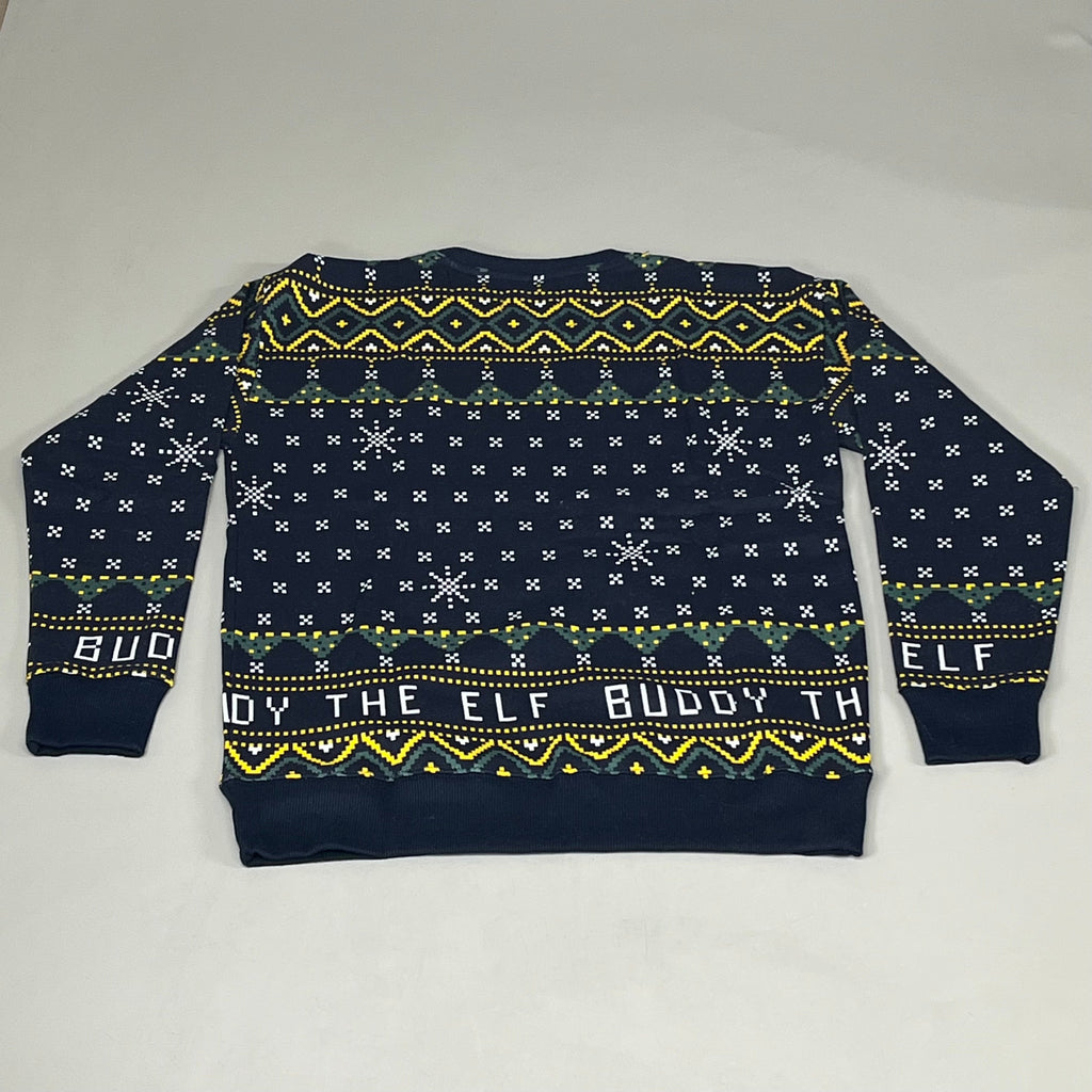 OLD NAVY Men's Christmas Holiday Elf Sweater Sz XS Navy/Green 572579-00-1