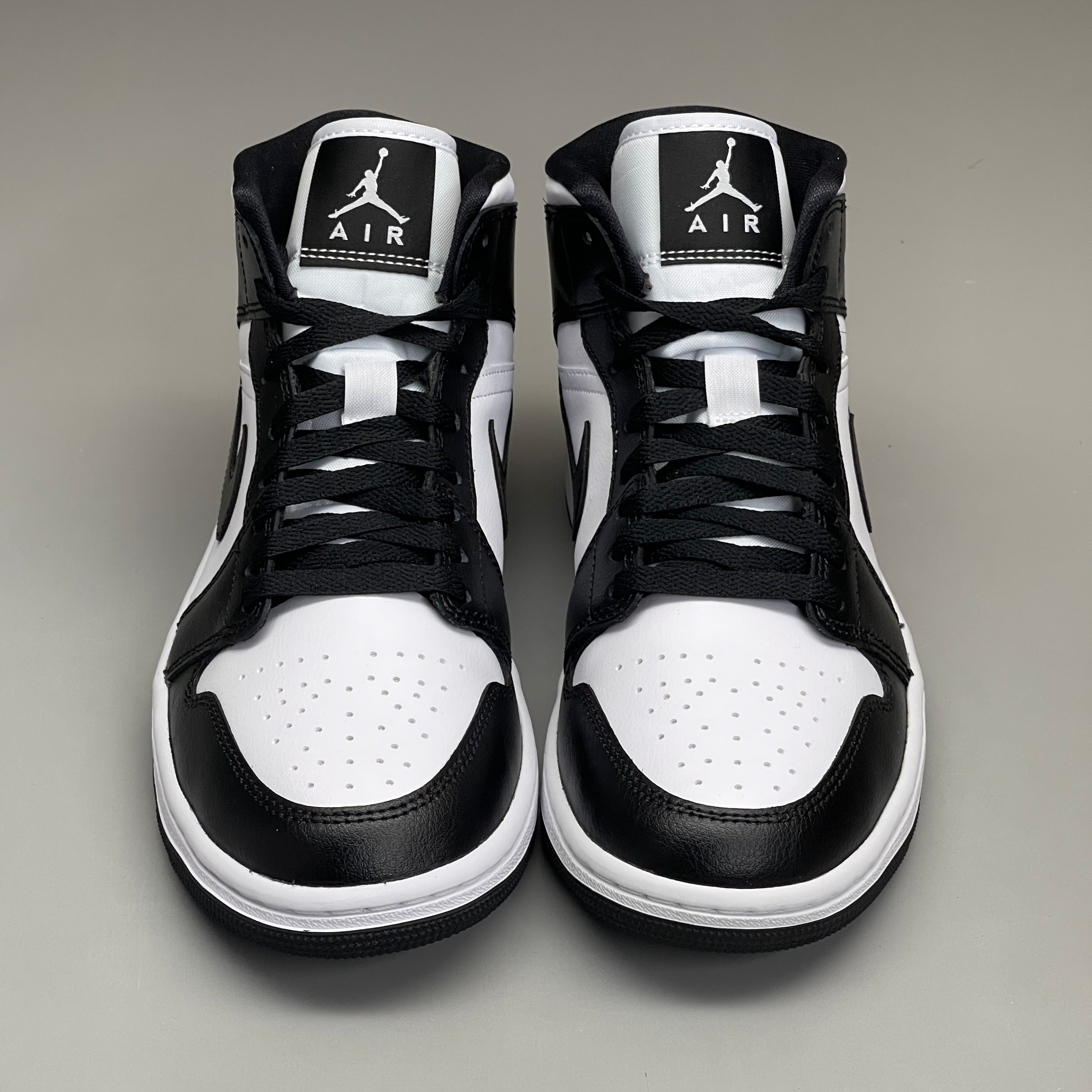 NIKE AIR JORDAN 1 Mid Panda Shoe Women's Sz 6 Black / White DV0991-101 (New)