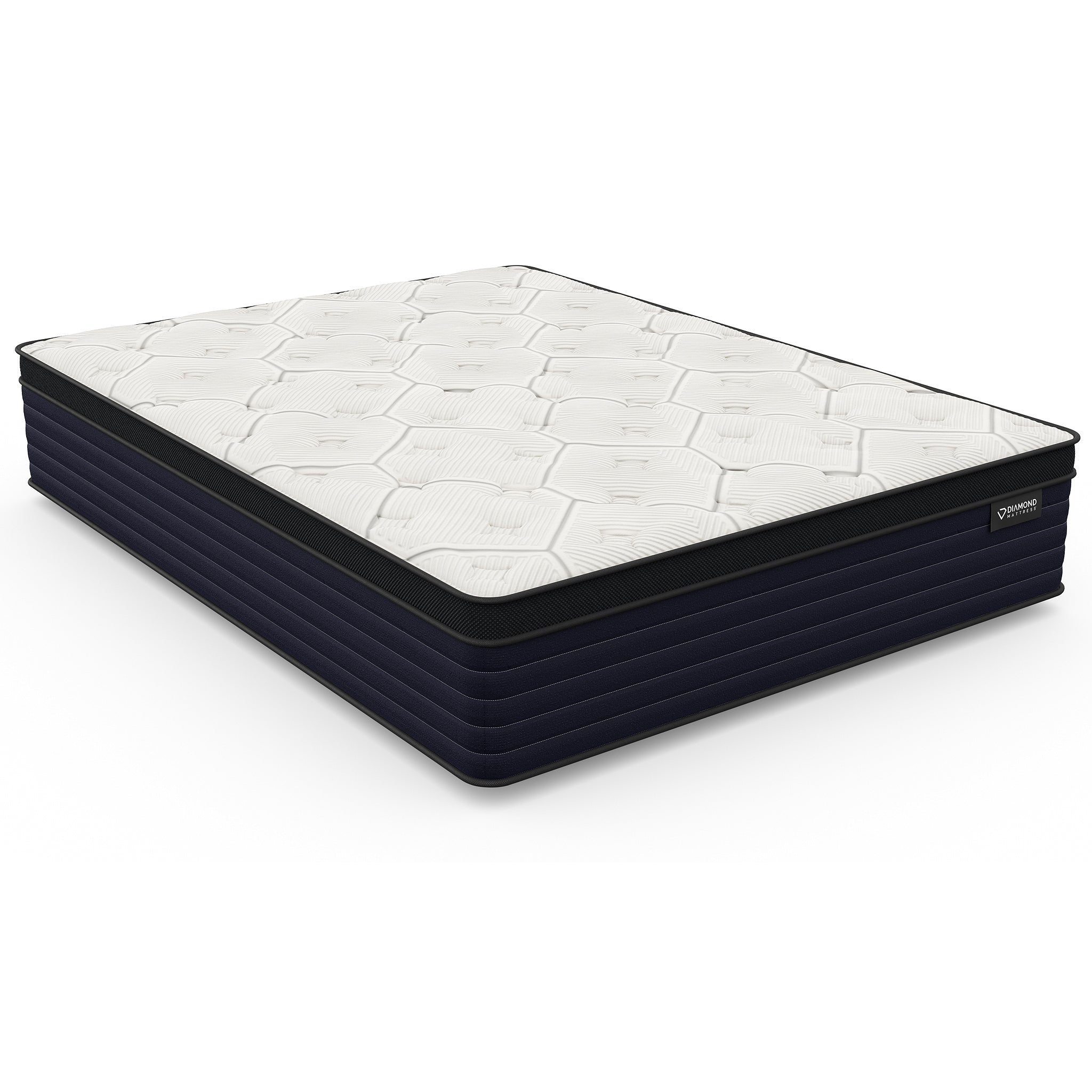 Diamond Cleo Cool Copper Memory Foam Hybrid Mattress - Twin Firm