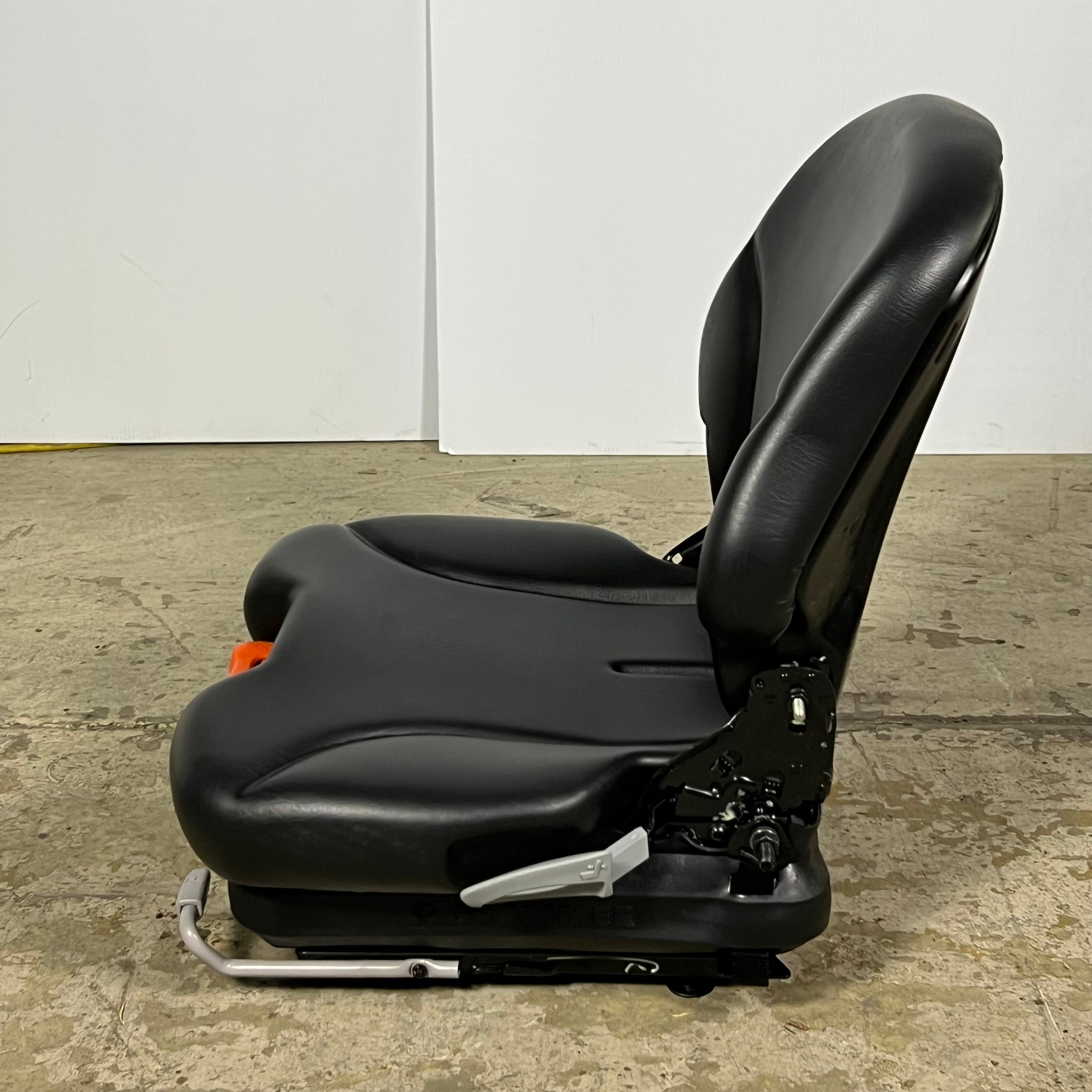 BOBCAT Vinyl Operator Seat for Loaders Sz 24" H x 19" W x 18" L Black 7325830