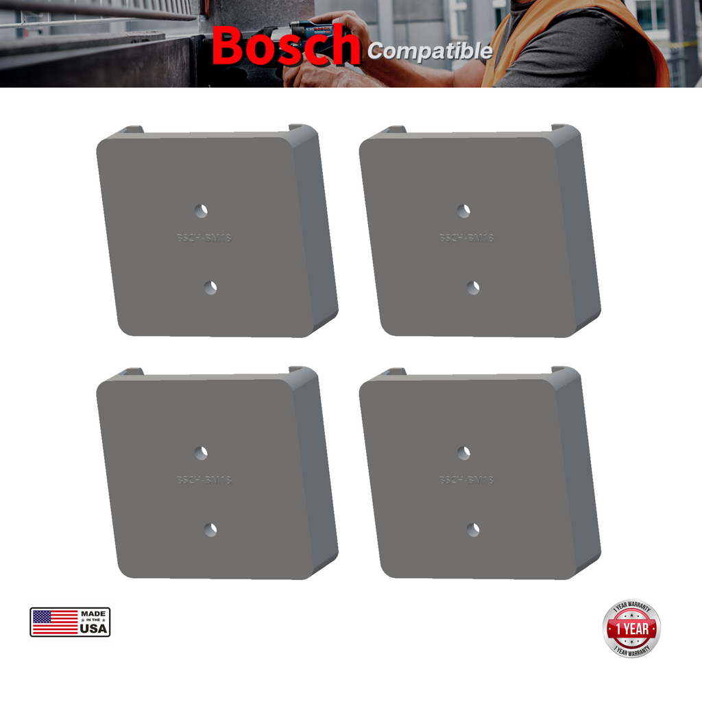 Bosch 18V Battery Mount | Battery Holder (4 Pack)