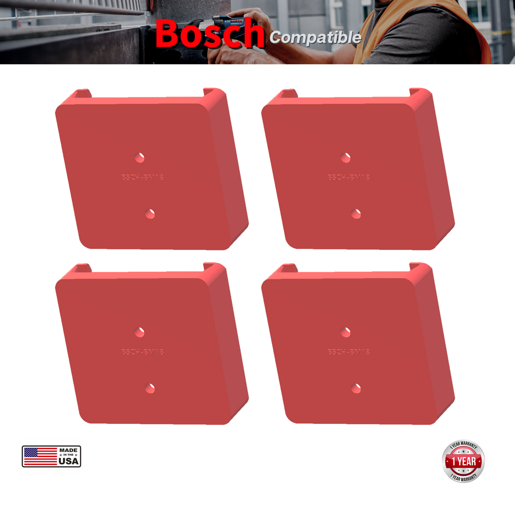 Bosch 18V Battery Mount | Battery Holder (4 Pack)
