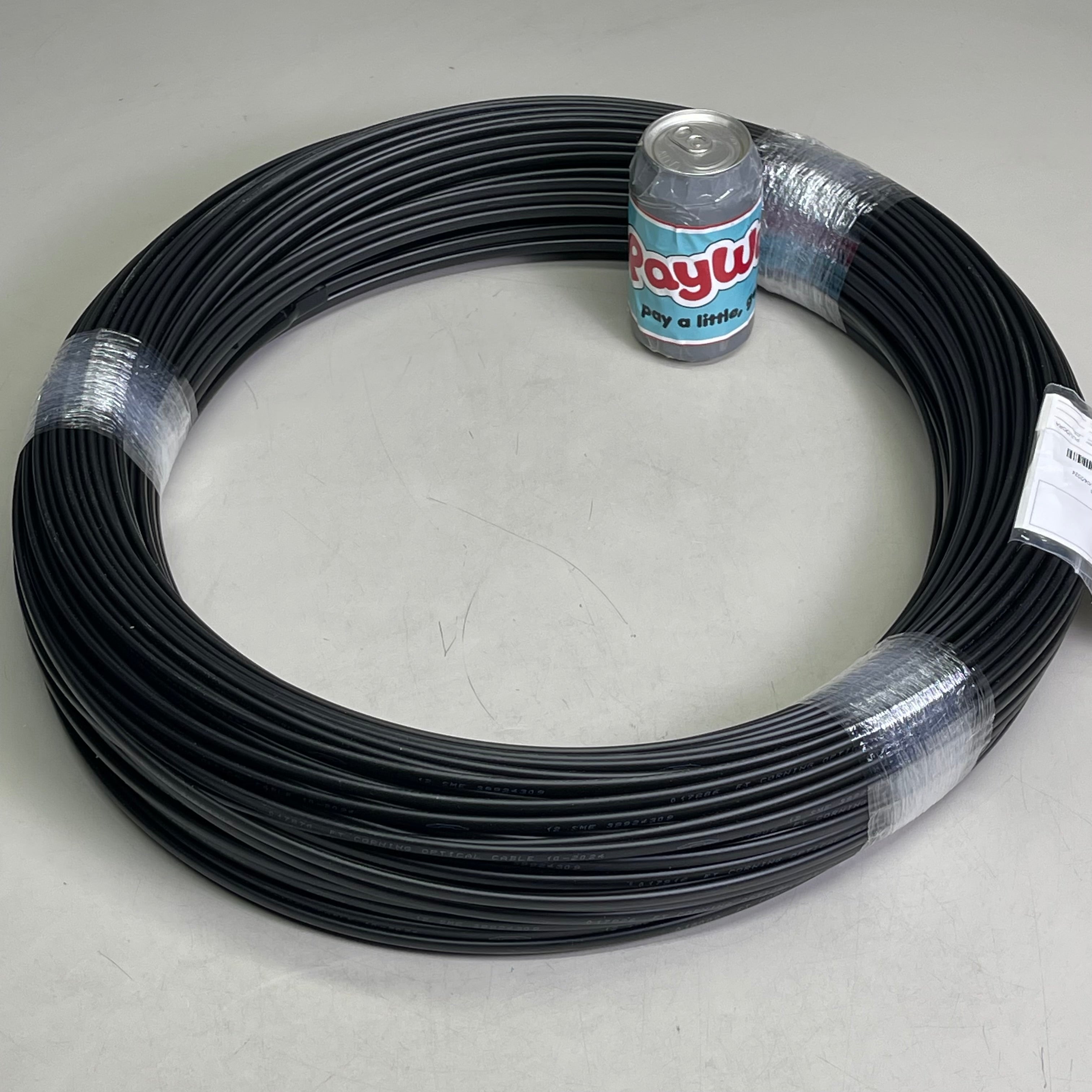 CORNING Fiber Optic Cable 12F FDRP CON2RMTA/XXX 500ft 00M112EB4D1E500F-P