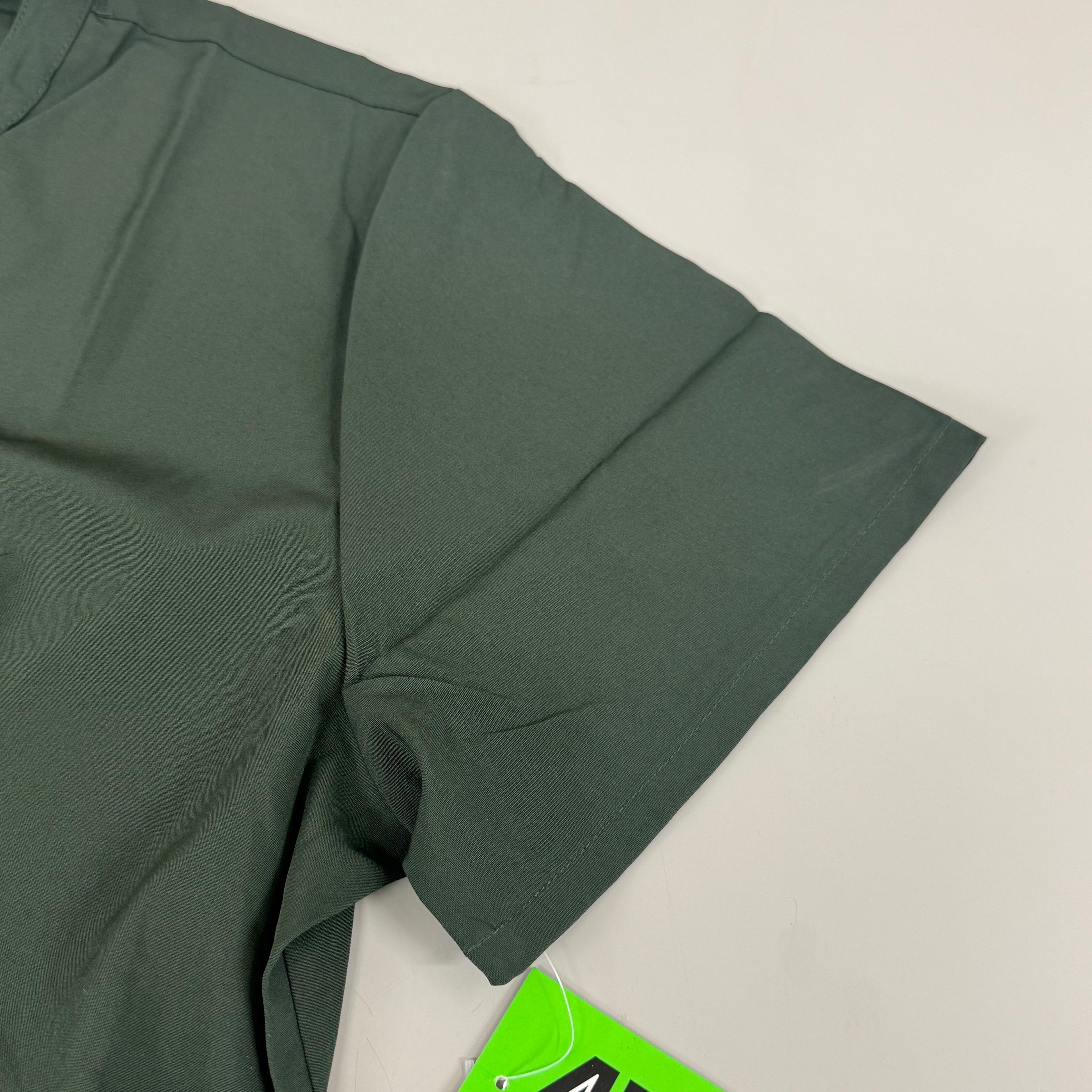 GREEN TOWN 4 Flex Scrubs Jumpsuit Cinch In Waist Women's Sz XL Olive GFX-023AST