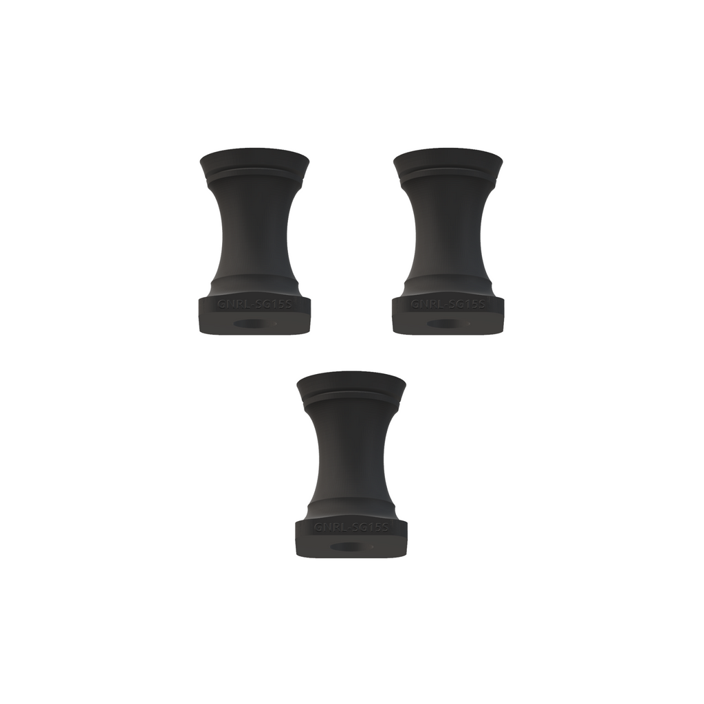 Vast Concepts™ Multi-Purpose 1.5 Inch Screw Guide for Wood & Decking Screws - Black (3 Pack)