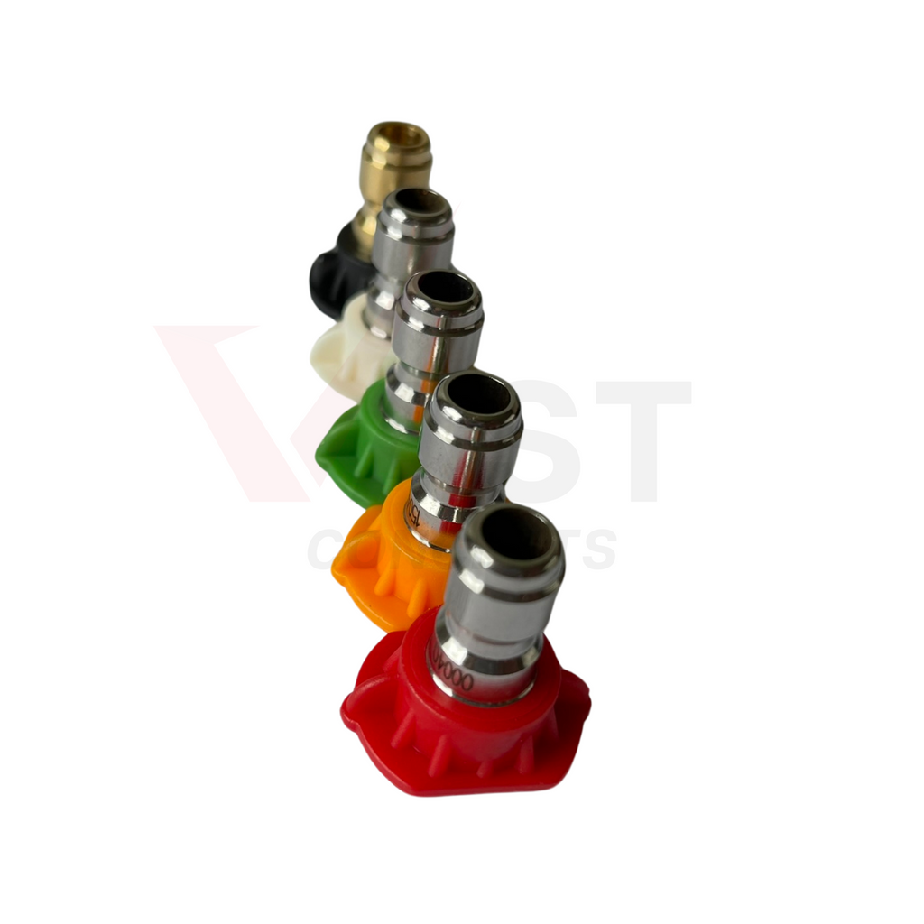 5 Piece Pressure Washer Spray Tips | Replacement Spray Nozzles
