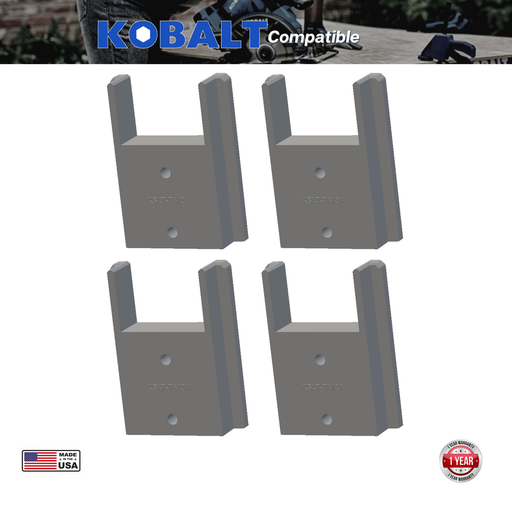 Kobalt 24V Tool Mount | Tool Holder (4 Pack)