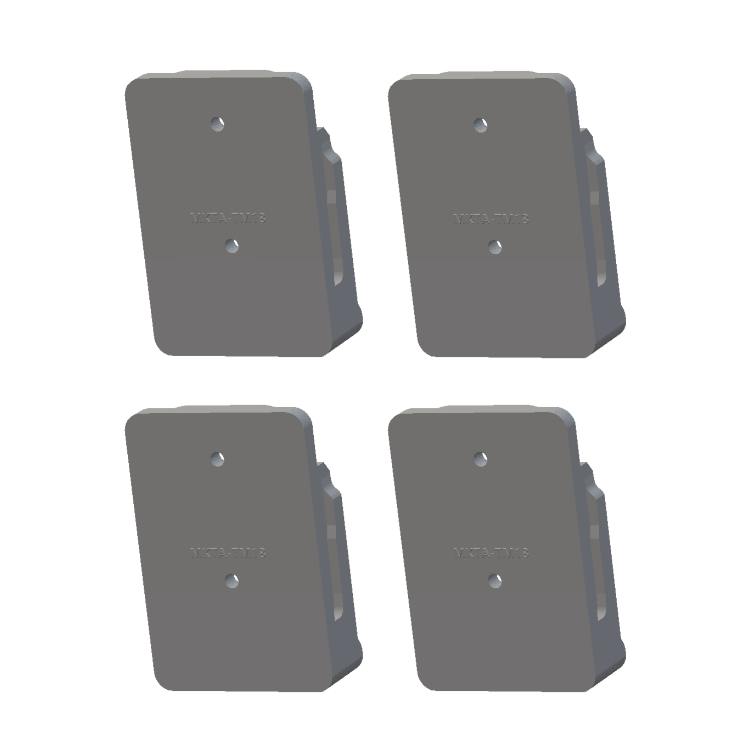 Makita 18V Lockable Tool Mount (4 Pack)