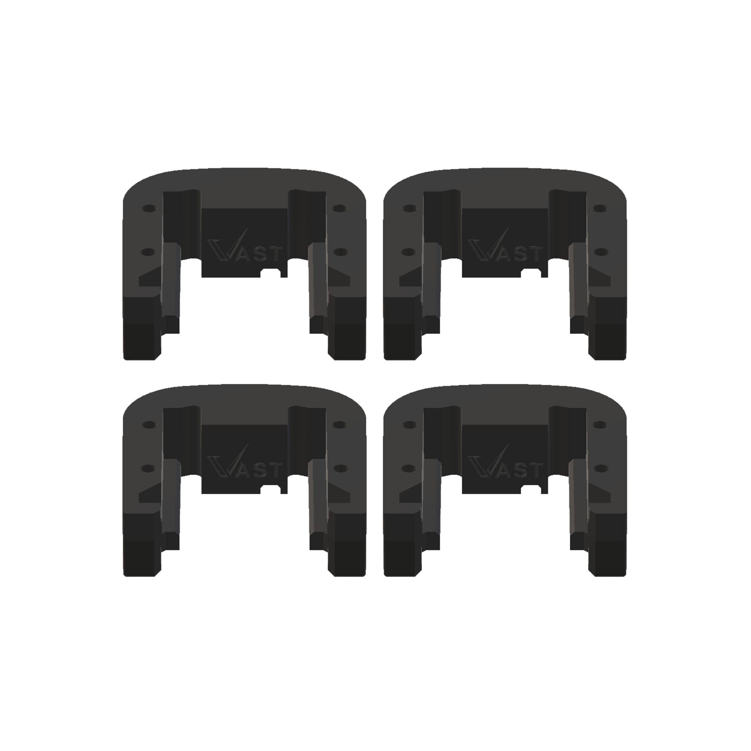 Milwaukee M18 Battery Mount | Battery Holder (4 Pack)