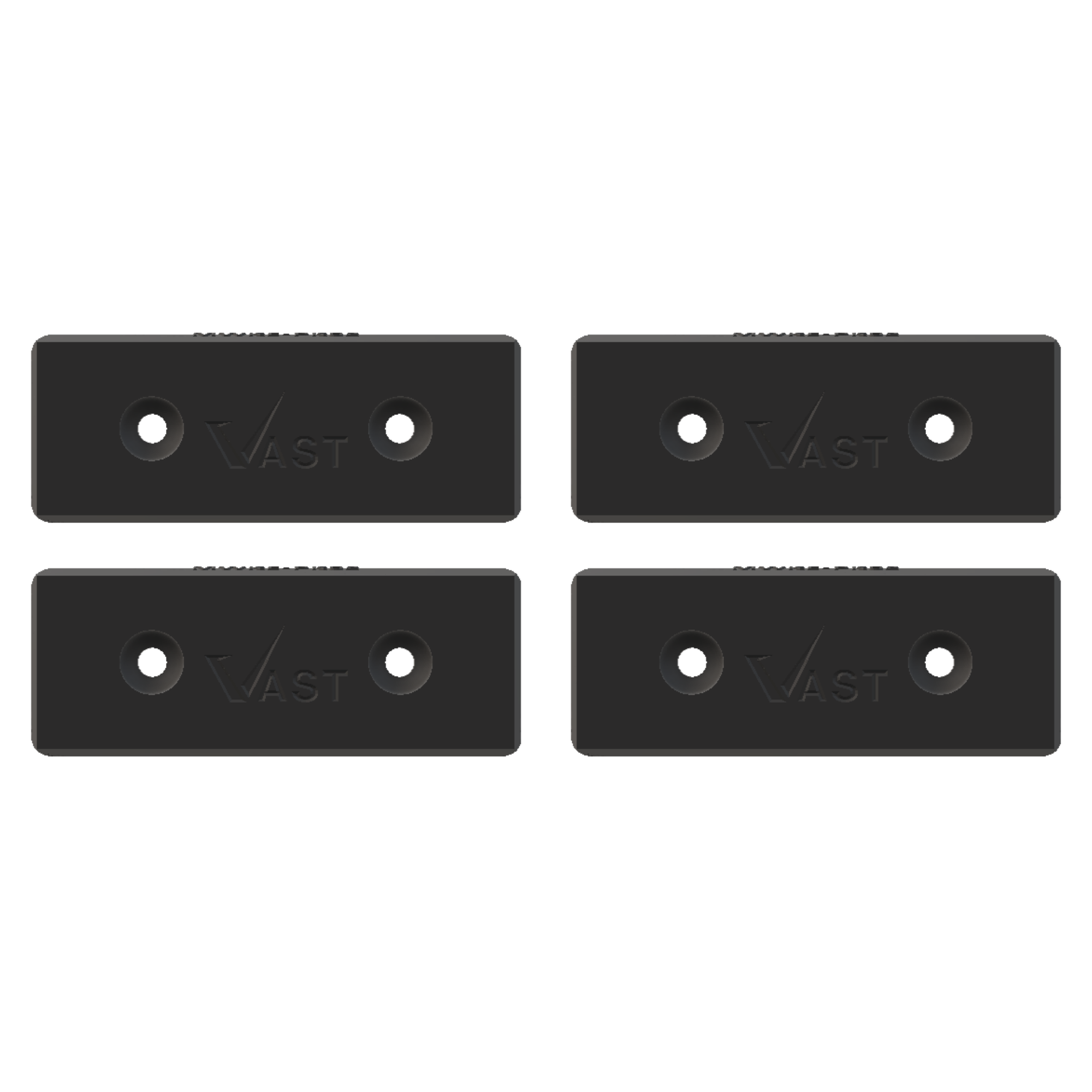 Milwaukee PACKOUT Male Mounting Foot (4 Pack)
