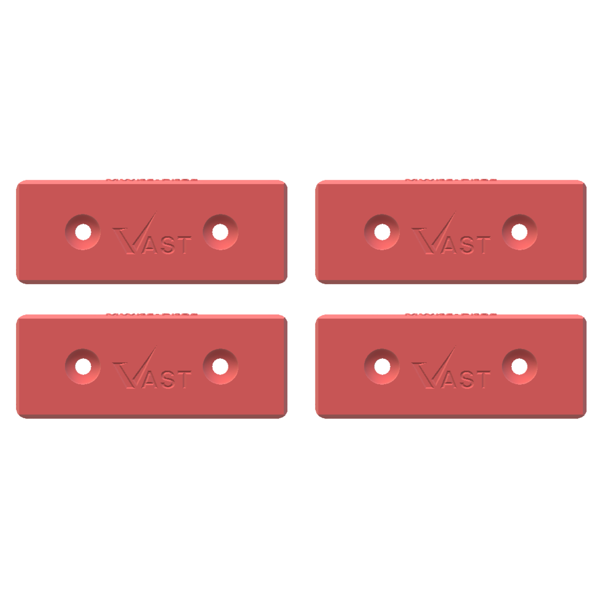 Milwaukee PACKOUT Male Mounting Foot (4 Pack)