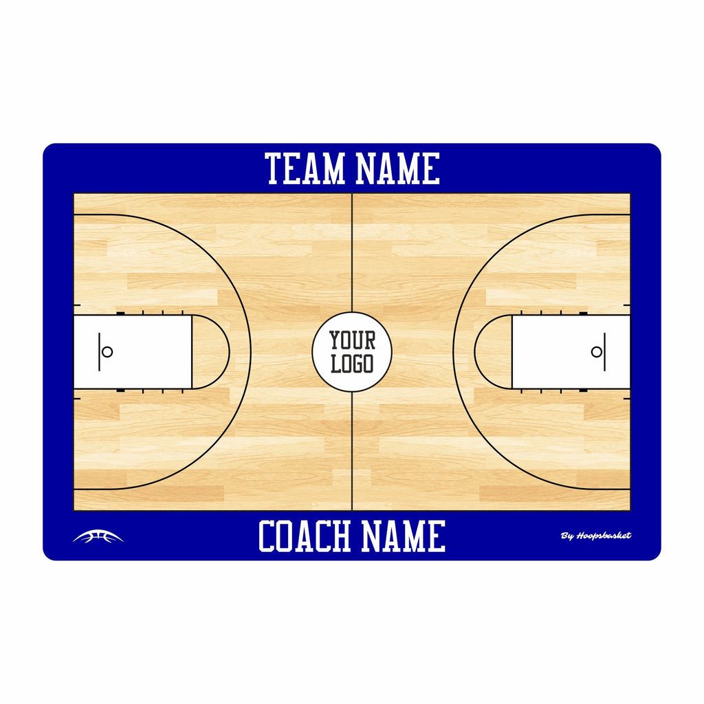 Custom Men's NCAA Basketball Coaching Board 15.7 x 10.6 in (Classic)